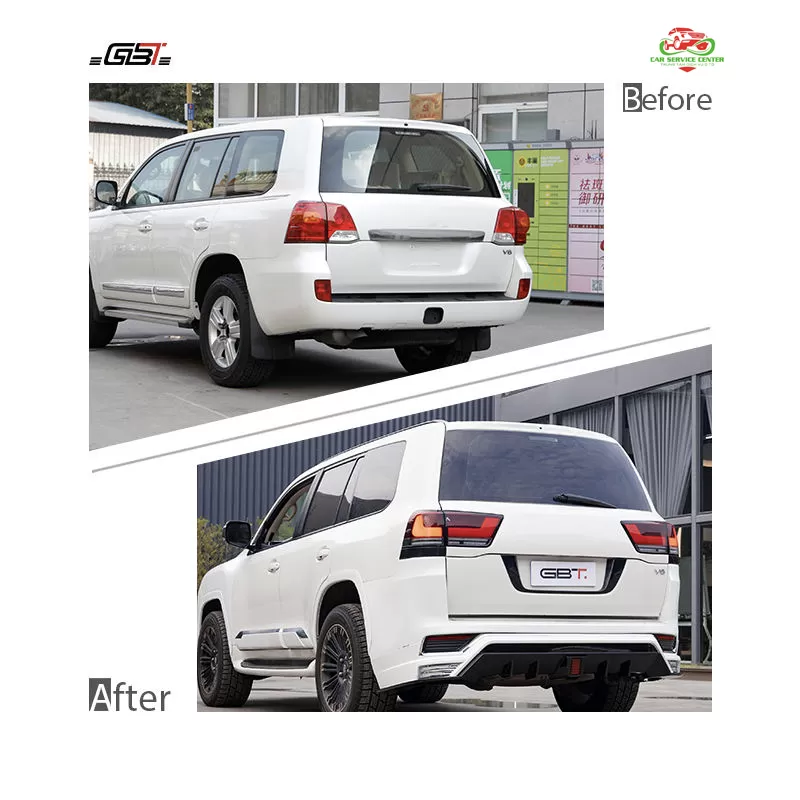 Bộ bodykit nâng cấp LC200 lên mẫu LC300 WALD 2024 – Gồm cản trước, đèn pha, lưới tản nhiệt và chắn bùn cho Toyota Land Cruiser 200 (2008–2020)