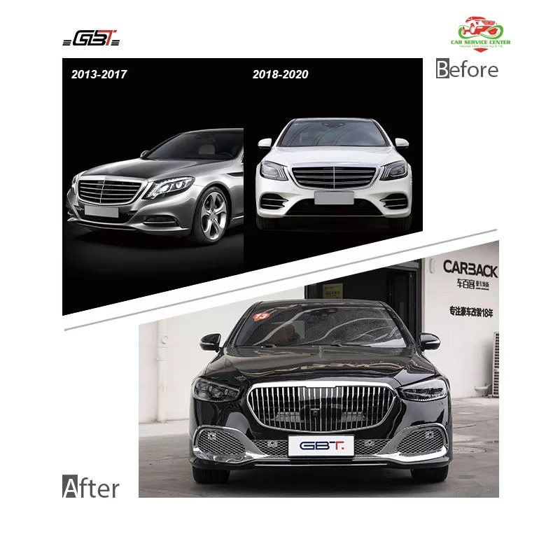 Bộ kit chuyển đổi sang mẫu S-Class W223 cao cấp – sản phẩm mới dành cho Mercedes-Benz S-Class W222 (2013–2020)