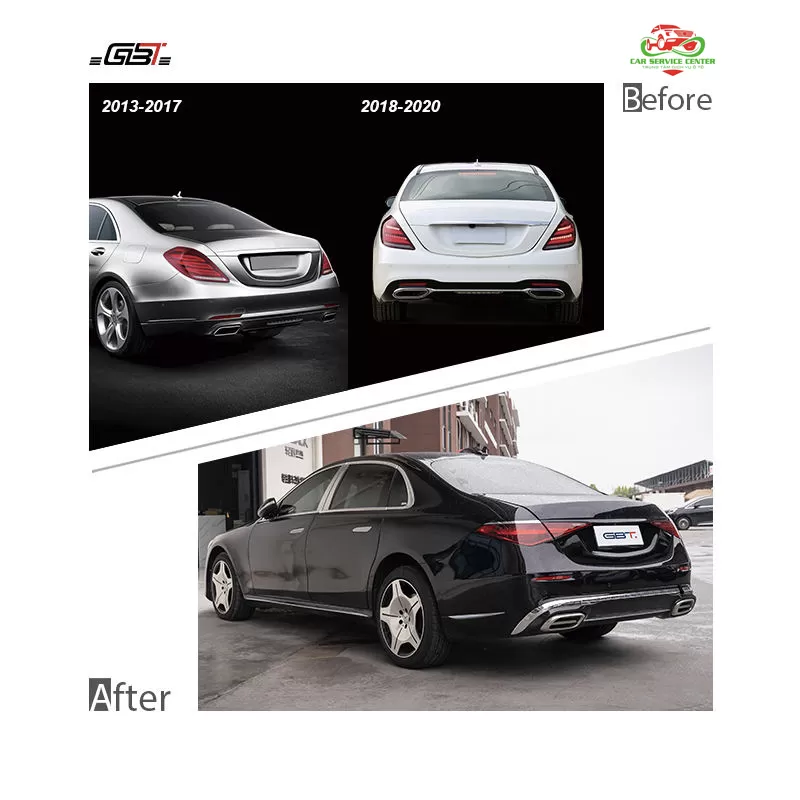 Bộ kit chuyển đổi sang mẫu S-Class W223 cao cấp – sản phẩm mới dành cho Mercedes-Benz S-Class W222 (2013–2020)