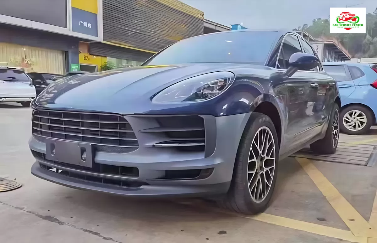 Bộ nâng cấp body kit và đèn trướcđèn hậu cho Porsche Macan đời 2014–2017 lên kiểu dáng Macan 2018–2021