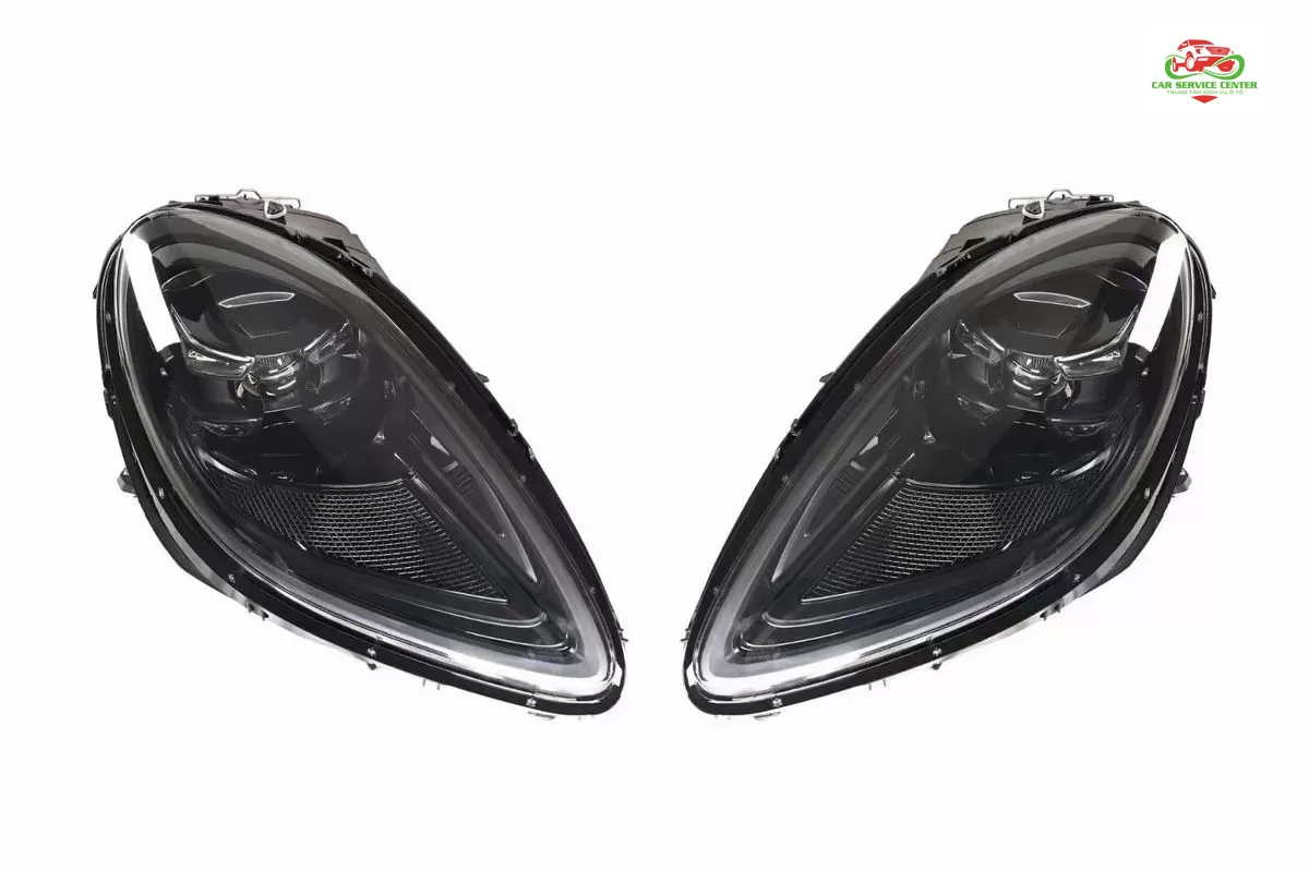 Bộ nâng cấp body kit và đèn trướcđèn hậu cho Porsche Macan đời 2014–2017 lên kiểu dáng Macan 2018–2021