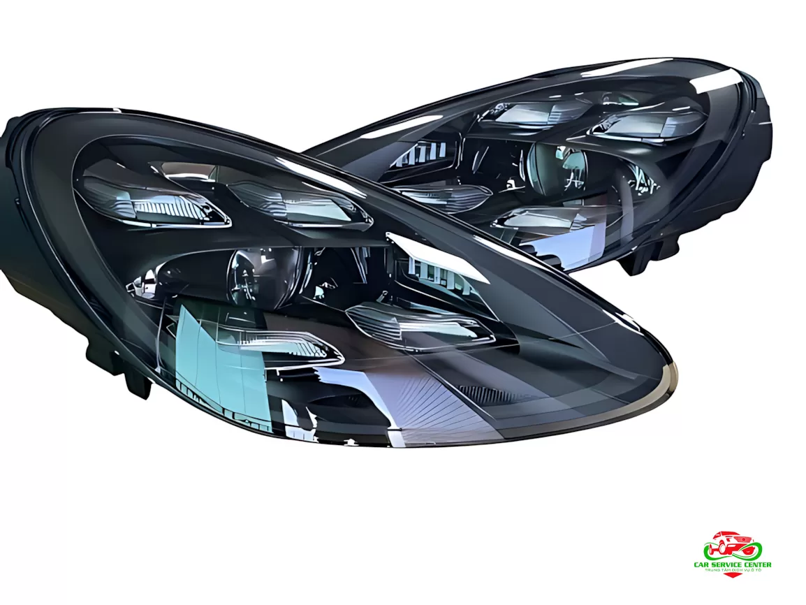 Bộ nâng cấp bodykit chuyển đổi xe Cayenne 958.1 đời 2011–2014, cản trước 9YA Turbo mới kèm khe cắt cho đèn sương mù