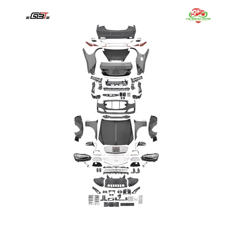 Bộ nâng cấp đổi mẫu “Hot Sale” từ W221 lên W223 phiên bản M – gồm cản trước, đèn pha facelift cho Mercedes Benz S Class W221 (2008–2012) nâng cấp lên kiểu 2025 W223