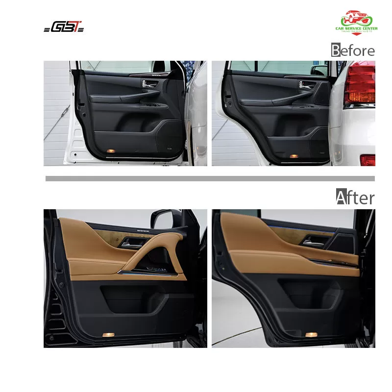 Bộ nâng cấp nội thất LX570 lên LX600 — bao gồm taplo, bảng điều khiển trung tâm và ốp cửa, dành cho Lexus 570 Series đời 2008–2015