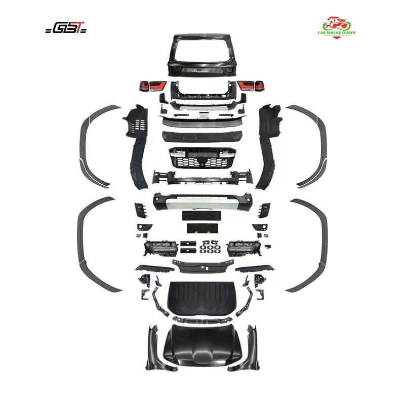 Bộ nâng cấp thân xe LC200 lên mẫu LC300 – Bộ chuyển đổi cản ngoại thất cho Toyota Land Cruiser 200 (2008–2020)