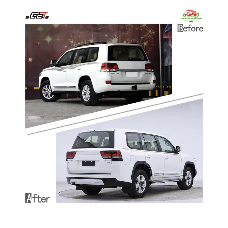 Bộ nâng cấp thân xe LC200 lên mẫu LC300 – Bộ chuyển đổi cản ngoại thất cho Toyota Land Cruiser 200 (2008–2020)