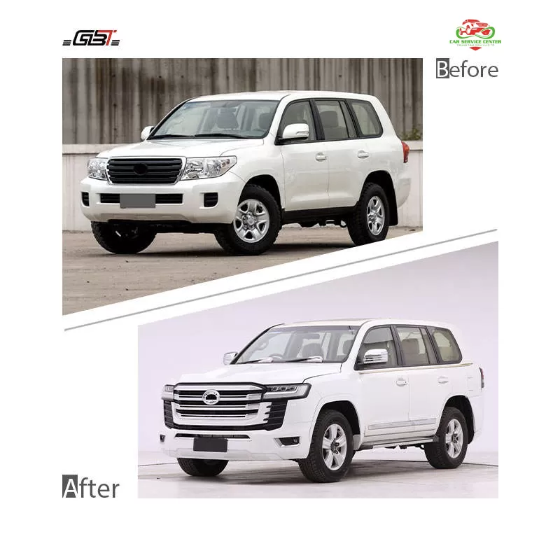 Bộ phụ kiện ngoại thất nâng cấp Land Cruiser 200 lên mẫu LC300 tỉ lệ 1:1 – Dành cho Toyota LC200 (2008–2020)