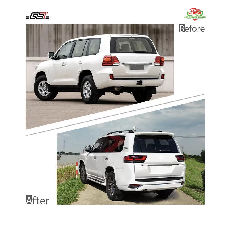 Bộ phụ kiện ngoại thất nâng cấp Land Cruiser 200 lên mẫu LC300 tỉ lệ 1:1 – Dành cho Toyota LC200 (2008–2020)