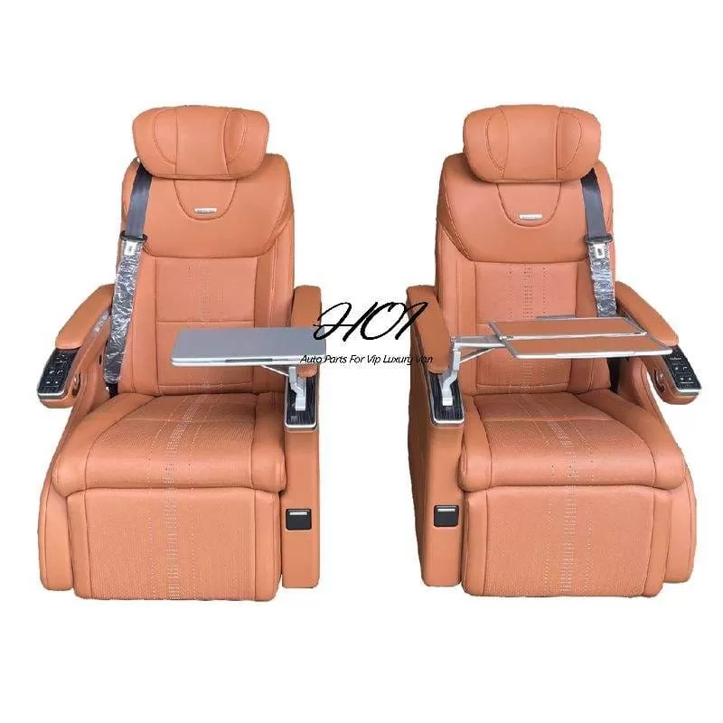 Ghế đơn VIP có thể điều chỉnh cho các mẫu Mercedes V-Klasse W447, V-Class, Vito, V220d, V250, V260, V300 - Phụ kiện nội thất cao cấp sang trọng