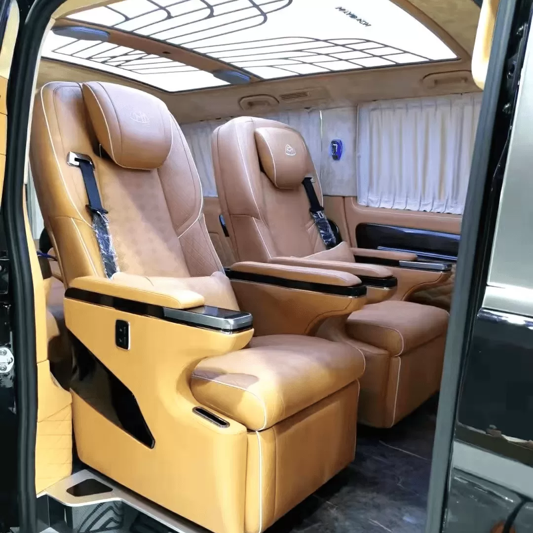 Ghế đơn VIP có thể điều chỉnh cho các mẫu Mercedes V-Klasse W447, V-Class, Vito, V220d, V250, V260, V300 - Phụ kiện nội thất cao cấp sang trọng