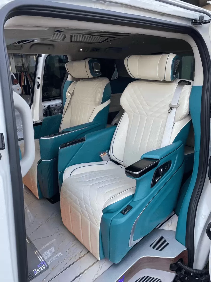 Ghế đơn VIP có thể điều chỉnh cho các mẫu Mercedes V-Klasse W447, V-Class, Vito, V220d, V250, V260, V300 - Phụ kiện nội thất cao cấp sang trọng
