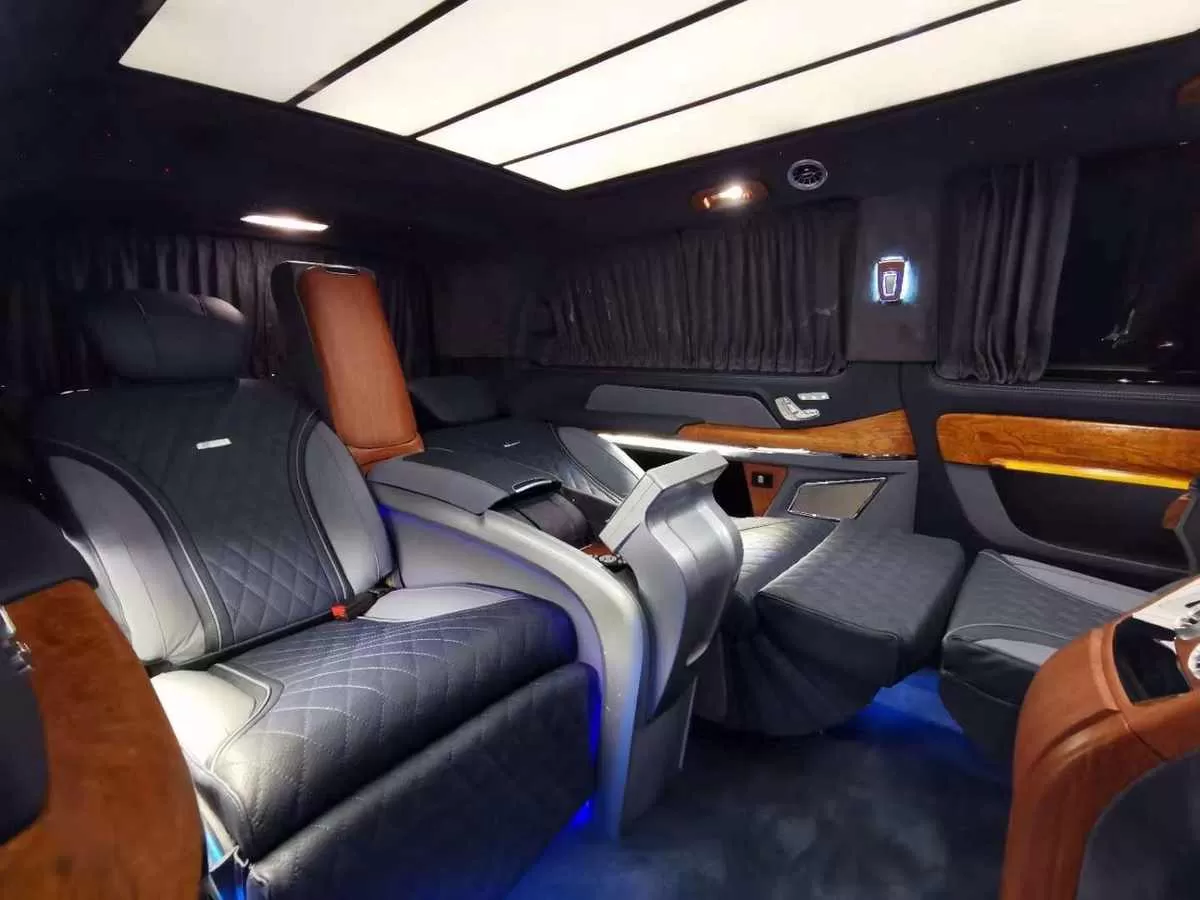 Ghế hàng không VIP cao cấp cho các mẫu Mercedes V-Klasse W447, Vito, V220d, V250, V260, V300 - Phụ kiện nội thất sang trọng 2025 cho V-Class
