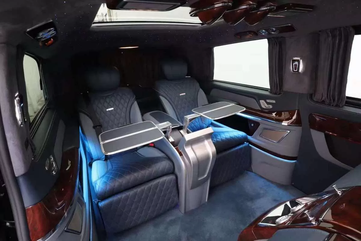 Ghế hàng không VIP cao cấp cho các mẫu Mercedes V-Klasse W447, Vito, V220d, V250, V260, V300 - Phụ kiện nội thất sang trọng 2025 cho V-Class