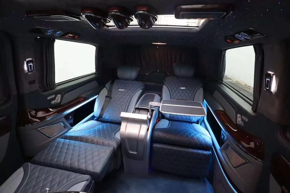 Ghế hàng không VIP cao cấp cho các mẫu Mercedes V-Klasse W447, Vito, V220d, V250, V260, V300 - Phụ kiện nội thất sang trọng 2025 cho V-Class