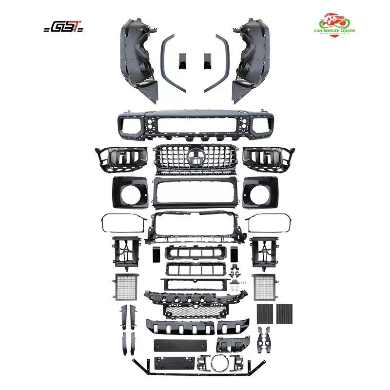 Phụ kiện nâng cấp cản và lưới tản nhiệt mẫu G63 W465 cho Mercedes-Benz G-Class đời 2024 trở đi