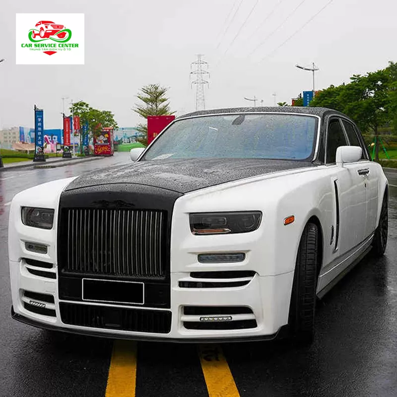 Rolls-Royce Phantom – bộ body kit chất lượng cao gồm cản xe, ốp sườn và nắp capo