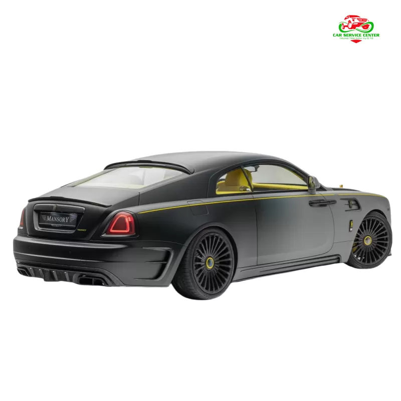 Bộ body kit nâng cấp facelift cho Rolls-Royce Wraith thế hệ thứ 2 – phong cách MSY, gồm cản trước, cản sau, vè chắn bùn, nắp capo bằng sợi carbon