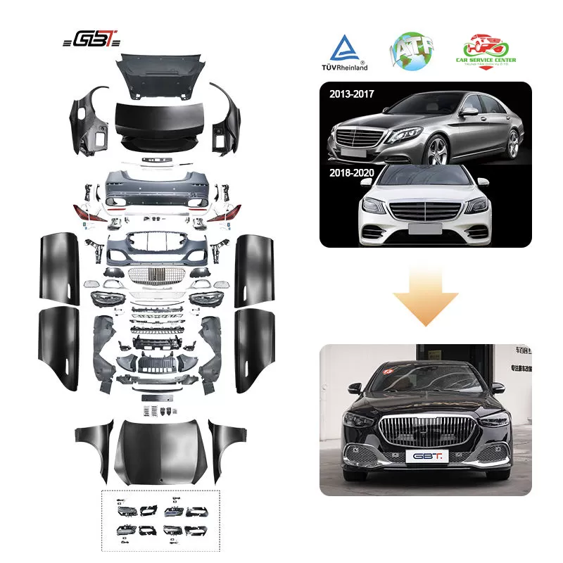 Bộ kit chuyển đổi sang mẫu S-Class W223 cao cấp – sản phẩm mới dành cho Mercedes-Benz S-Class W222 (2013–2020)