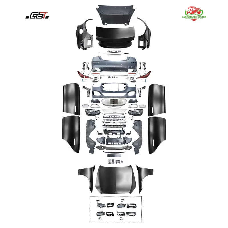 Bộ kit chuyển đổi sang mẫu S-Class W223 cao cấp – sản phẩm mới dành cho Mercedes-Benz S-Class W222 (2013–2020)