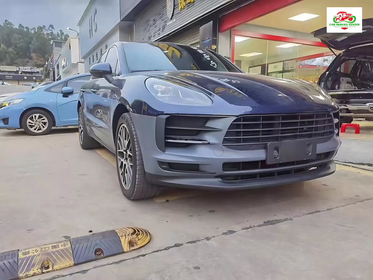 Bộ nâng cấp body kit và đèn trướcđèn hậu cho Porsche Macan đời 2014–2017 lên kiểu dáng Macan 2018–2021