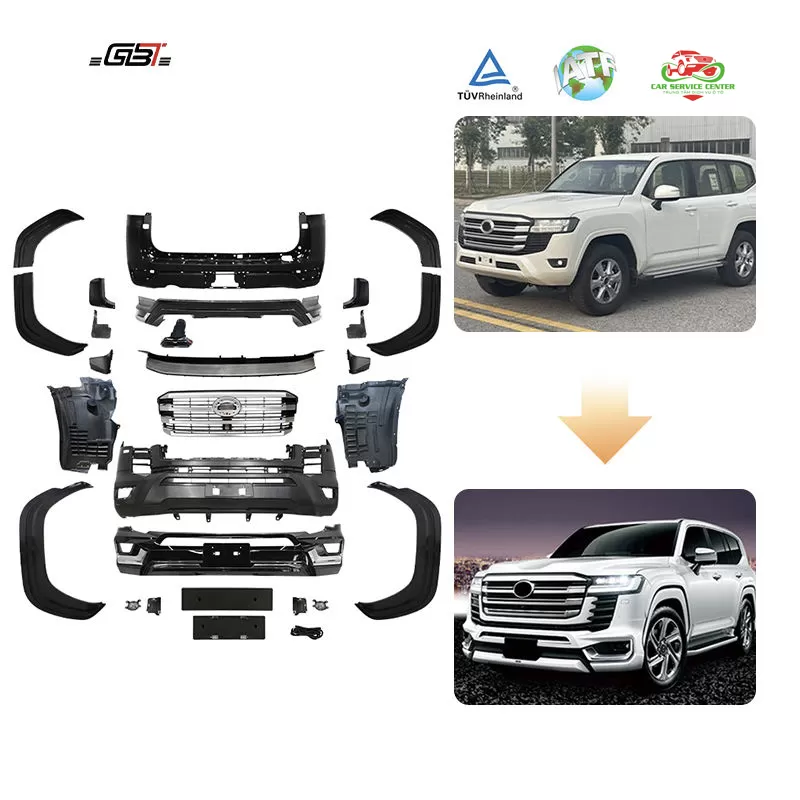 Bộ nâng cấp LC300 GX phong cách Modellista – bao gồm cản, ốp vè và chắn bùn, phù hợp cho mẫu Toyota Land Cruiser 300 GX từ năm 2021