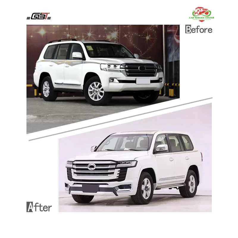 Bộ nâng cấp ngoại thất LC200 lên LC300 phiên bản Modellista – Phụ kiện cản, đèn, body kit chuyển đổi cho Toyota Land Cruiser 200 (2008–2020)