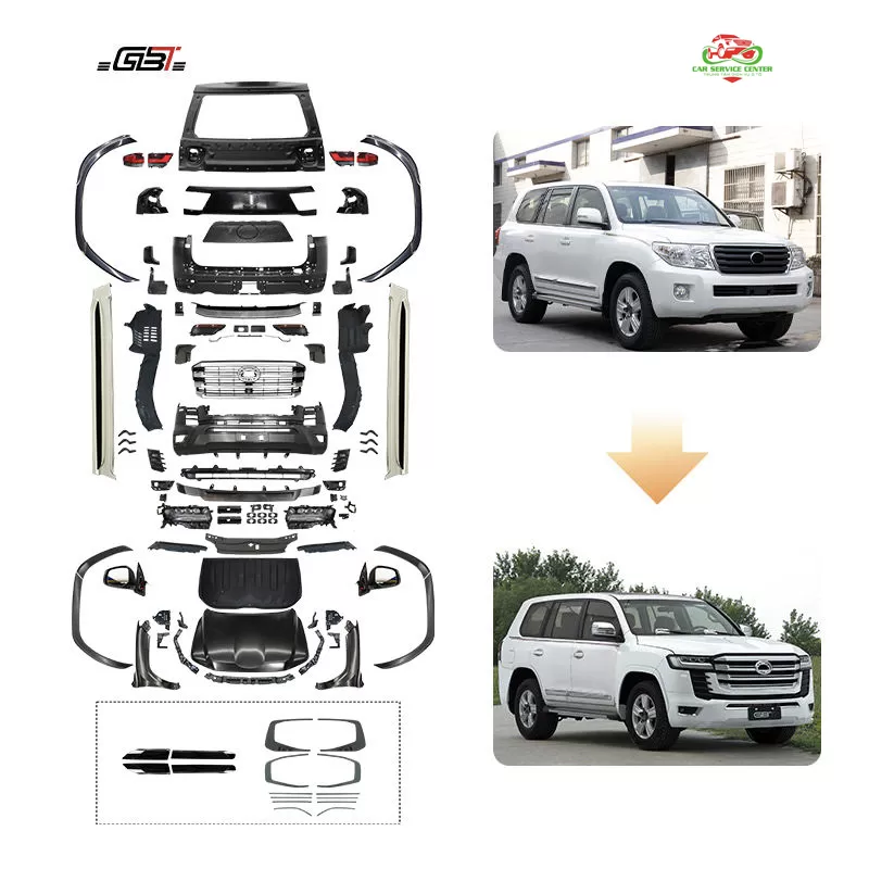 Bộ phụ kiện ngoại thất nâng cấp Land Cruiser 200 lên mẫu LC300 tỉ lệ 1:1 – Dành cho Toyota LC200 (2008–2020)