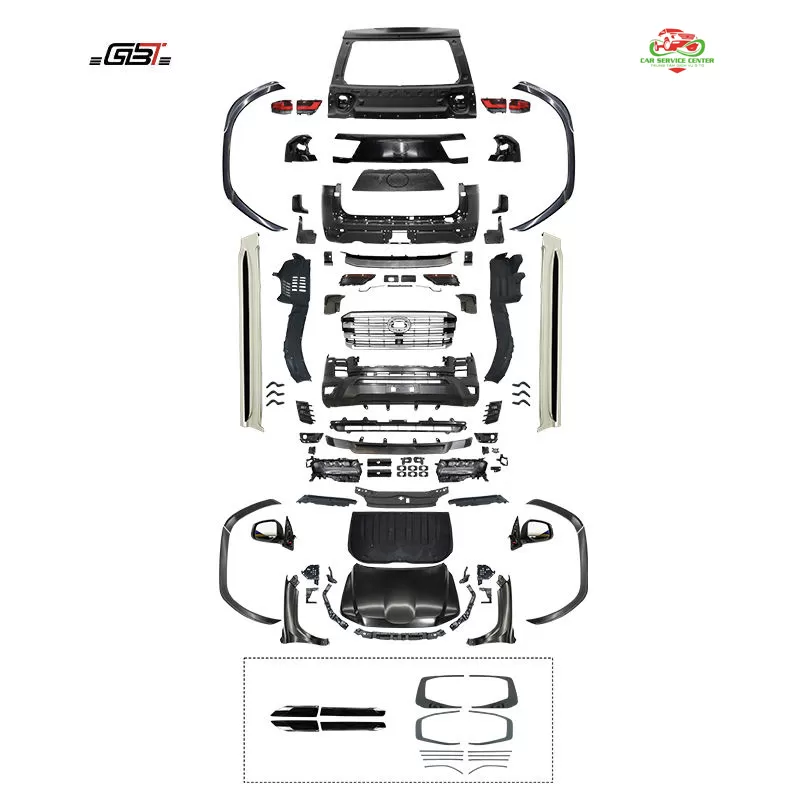 Bộ phụ kiện ngoại thất nâng cấp Land Cruiser 200 lên mẫu LC300 tỉ lệ 1:1 – Dành cho Toyota LC200 (2008–2020)
