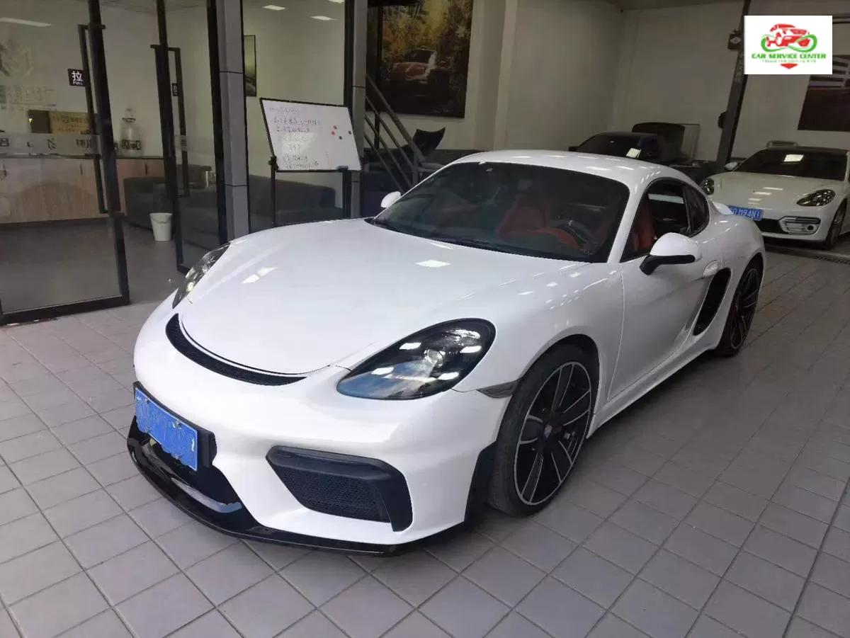 Bodykit thiết kế GT4 bằng nhựa PP cho Cayman/Boxster 981 (2012–2016), gồm cản xe, ốp vè… nâng cấp chuyển đổi ngoại hình lên kiểu dáng 718