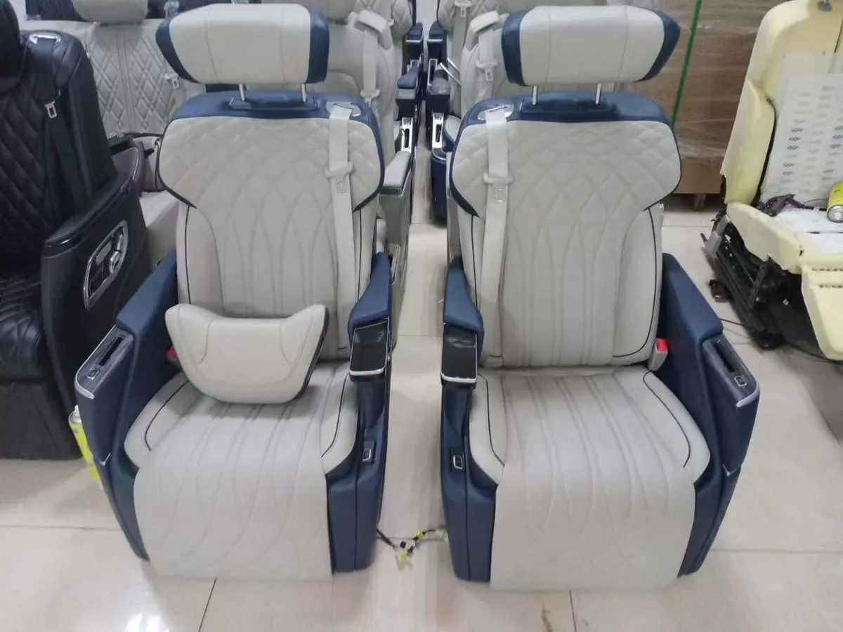 Ghế đơn VIP có thể điều chỉnh cho các mẫu Mercedes V-Klasse W447, V-Class, Vito, V220d, V250, V260, V300 - Phụ kiện nội thất cao cấp sang trọng