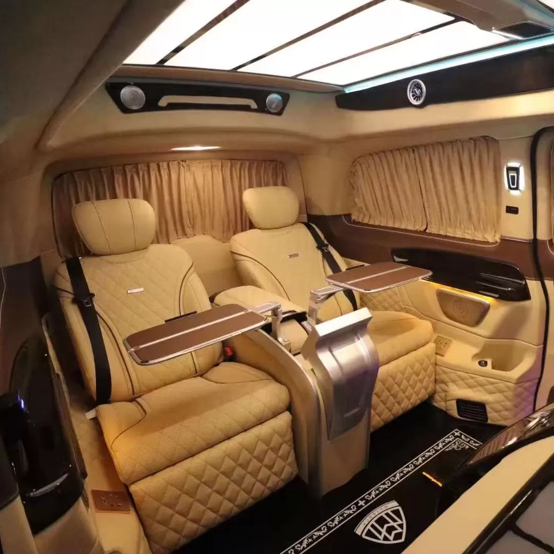 Ghế hàng không VIP cao cấp cho các mẫu Mercedes V-Klasse W447, Vito, V220d, V250, V260, V300 - Phụ kiện nội thất sang trọng 2025 cho V-Class