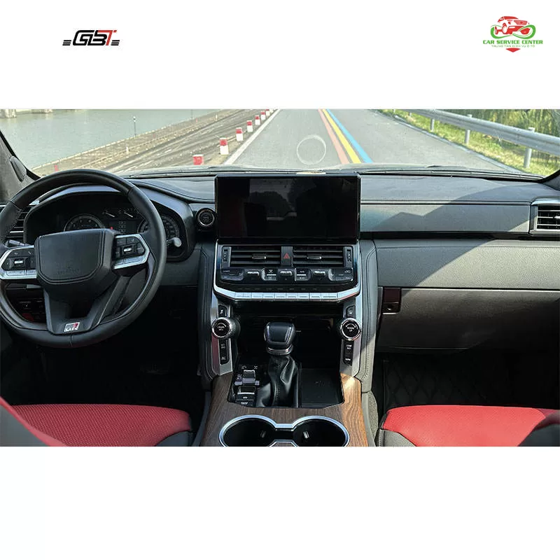 Gói nâng cấp LC200 2008+ lên LC300 — bao gồm taplo, bảng điều khiển trung tâm, bệ tỳ tay và bọc ghế