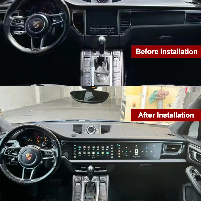 NÂNG CẤP MÀN ANDROI TRUNG TÂM TAPLO CHO PORSCHE MACAN 2013-2017