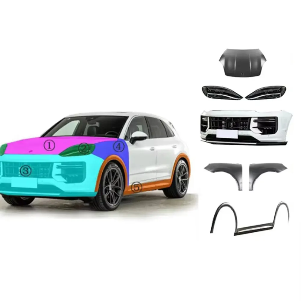 GÓI NÂNG ĐỜI NGOẠI THẤT CHO PORSCHE CAYENNE 2011-2017 LÊN BẢN TURBO 2025