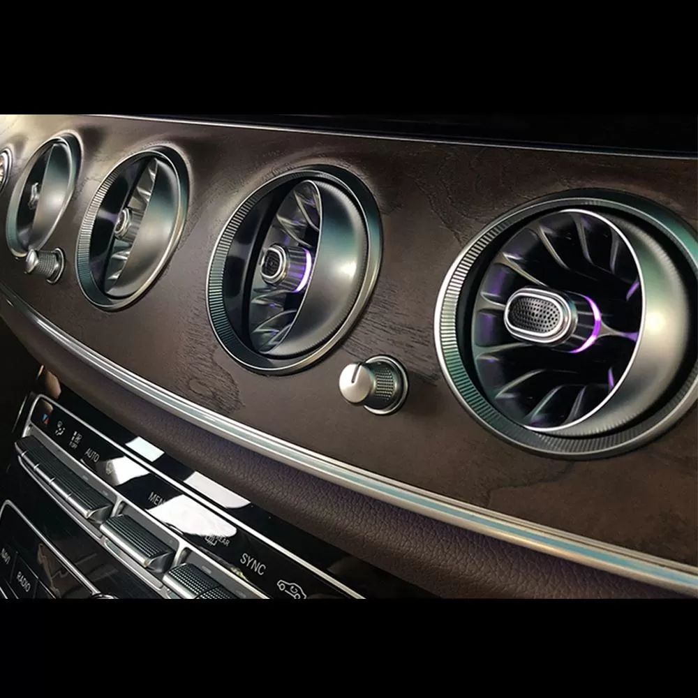 Đèn LED nội thất điều hòa không khí tự động, cửa gió điều hòa 64 màu cho xe Mercedes E-class W213