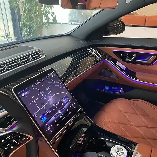NÂNG CẤP VÂN GỖ PIANO MAYBACH CHO S-CLASS