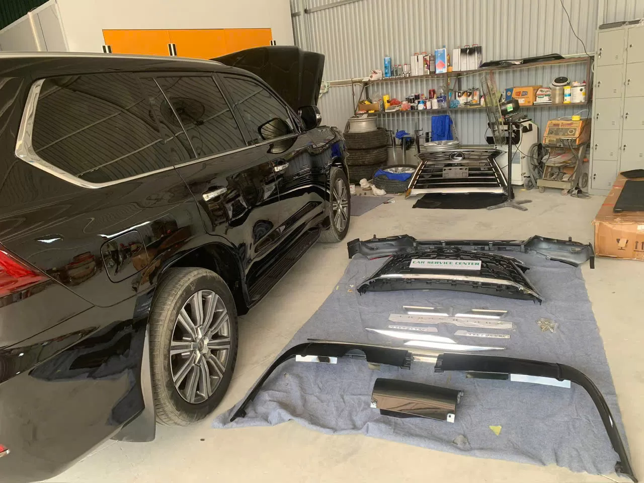 BODYLIP BẢN SUPER SPORT CHO LX570 2016 - 2021